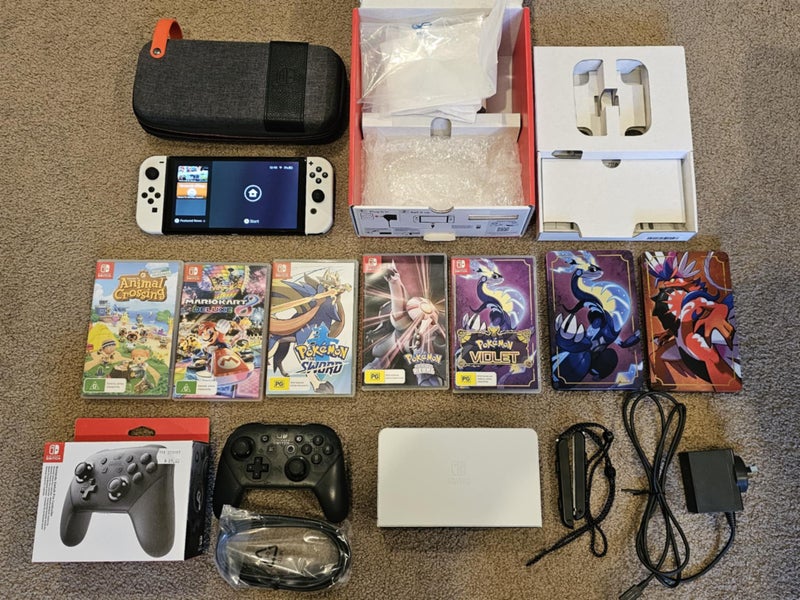 Nintendo Switch OLED Mega Pokemon Bundle Carousel 1