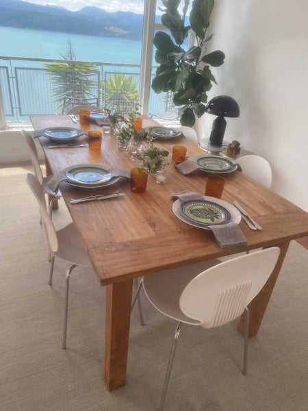 Reclaimed Indian Wood Family Breakfast / Dining Table63615903959809114
