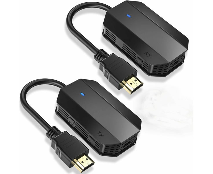 Wireless HDMI Transmitter and Receiver,HDMI Extender Kit 1080P, Plug and Play Carousel 1