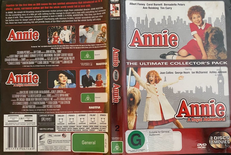 Annie DVD (family, classics) #2 Carousel 1