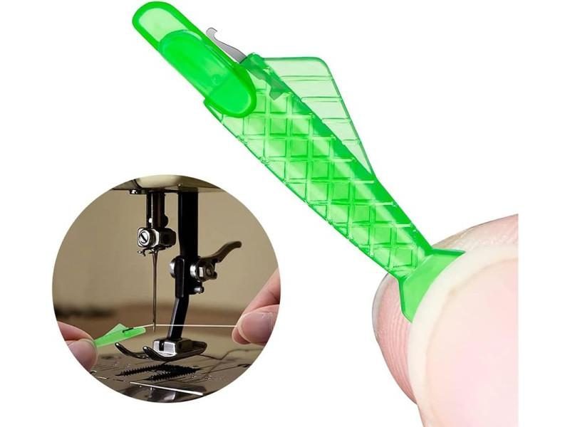 20Pcs/Bag Automatic Needle Threader DIY Tool Home Hand Sewing Machine Device Carousel 1