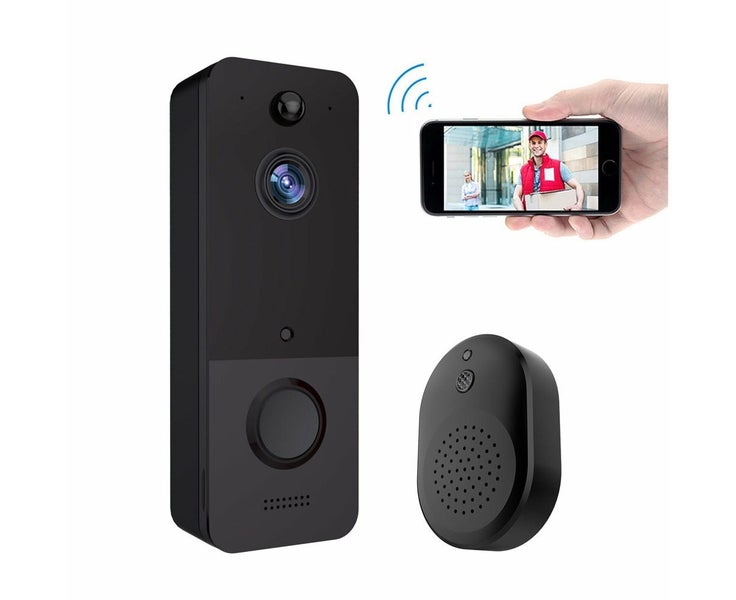 Wireless Smart Wi-Fi Video Doorbell - USB Rechargeable Carousel 2