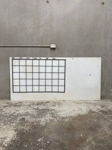 Large glass whiteboard Carousel 1