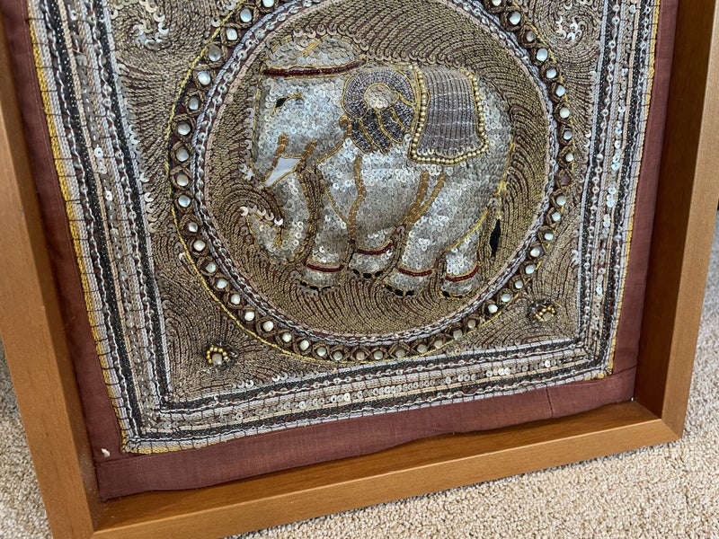 Thai wall hanging Carousel 2