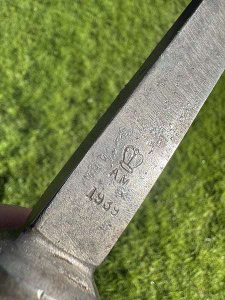 $1 reserve. 1939 stamped army issue pig sticker chisel/ mortise chisel Carousel 2