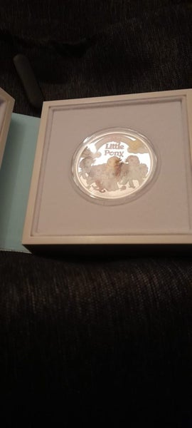 Hasbro My Little Pony 1oz Coloured Silver Proof Coin ONLY 2,000 - $2 NIUE 2022 Carousel 2
