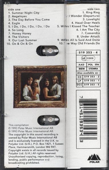 ABBA GOLD and MORE ABBA GOLD on Cassette Tape Carousel 5