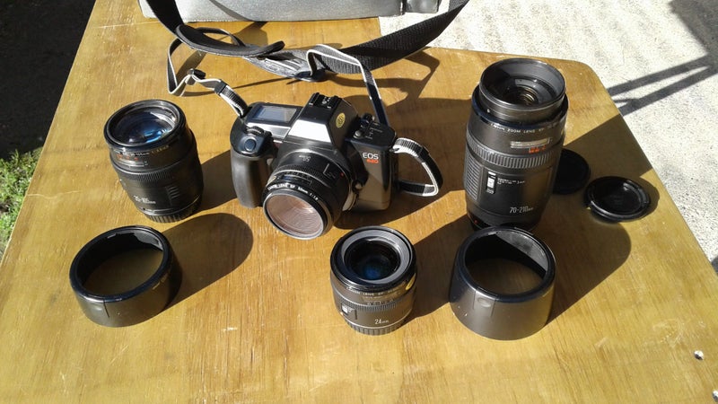 Canon EOS 620 and lenses Carousel 1
