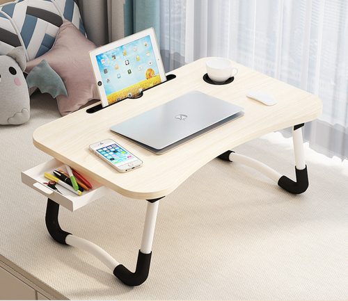 Laptop Desk Bed Tray Desk Table w Drawer Carousel 1