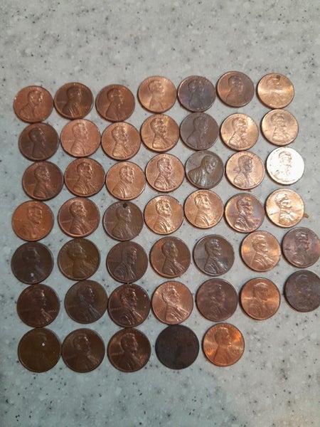 USA Coins 1 Cent Liberty. Qty 47. Excellent Order Carousel 8