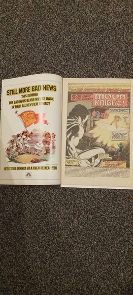 Peter Parker, The Spectacular Spider-Man #22 – Moon Knight. Bronze age comic Carousel 2