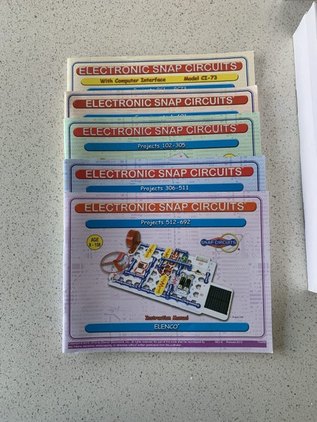 Kids Electronics Kit - Snap Circuits Extreme - Elenco Electronics Carousel 8