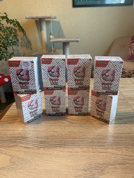 Pokemon TCG Scarlet & Violet 151 Booster Bundles 8x Factory Sealed $1 Reserve Carousel 1