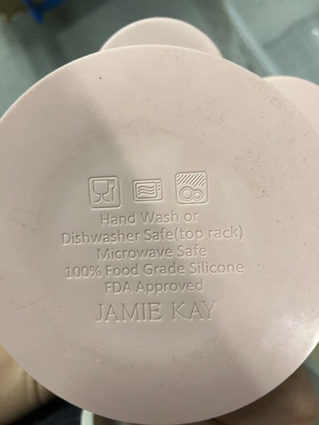 1$RES kid Plate dish food grade Silicone JAMIE KAY set NO.1 Carousel 2
