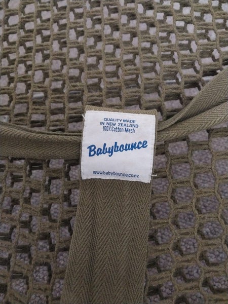 Baby Bouncinette - Olive Green Carousel 2