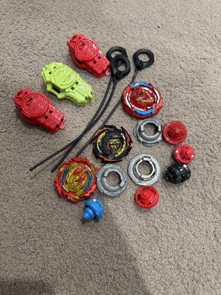 Beyblades x3 with arena Carousel 2