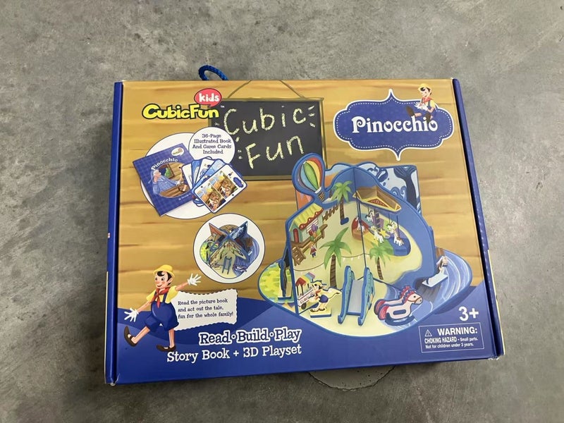 1$RES pinocchio cubicle toy Carousel 1