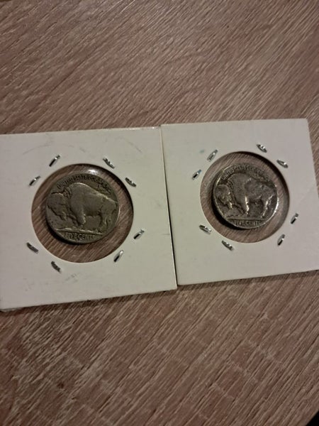 USA 5 cent buffalo coins Carousel 2