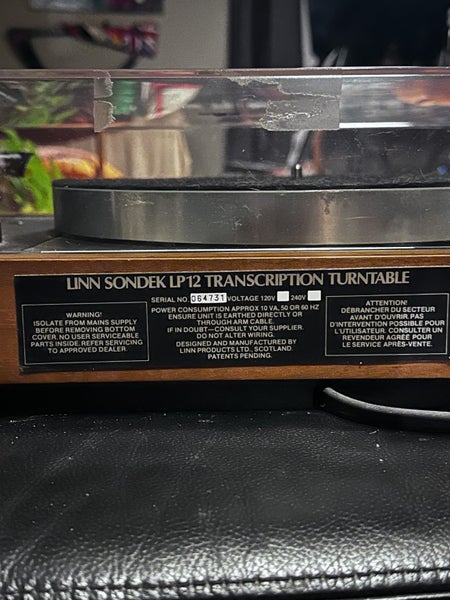 Turntable Linn LP12 Carousel 5