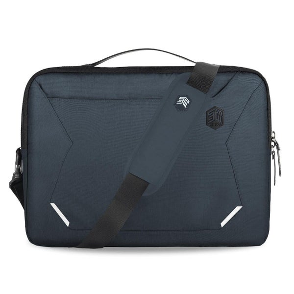 STM Myth Brief 14" Laptop Carry Case Briefcase Shoulder Bag Midnight Blue STM... Carousel 1