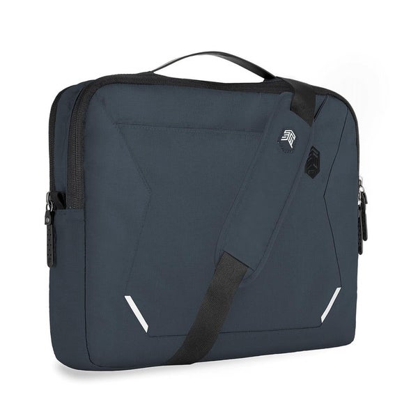 STM Myth Brief 14" Laptop Carry Case Briefcase Shoulder Bag Midnight Blue STM... Carousel 2