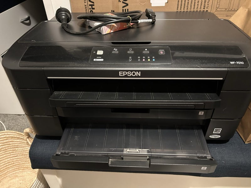 Epson WorkForce WF-7010 A3+ Printer Carousel 1