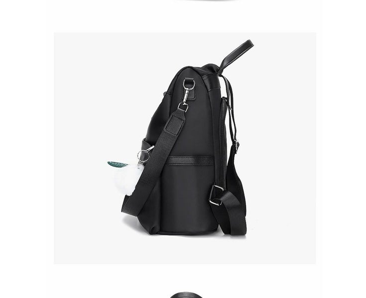 Solid Color Anti-Theft Large Capacity Preppy Backpack Fashion Travel Commuter Carousel 6