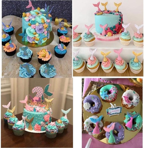 Mermaid Silicone Moulds Cake Molds Carousel 10