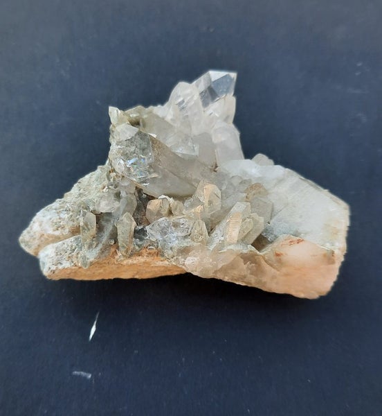Chlorite included quartz cluster - Pakistan Carousel 3
