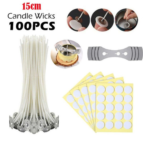 Candle Making Wicks Wick Holder Bracket Sticker Set Carousel 1