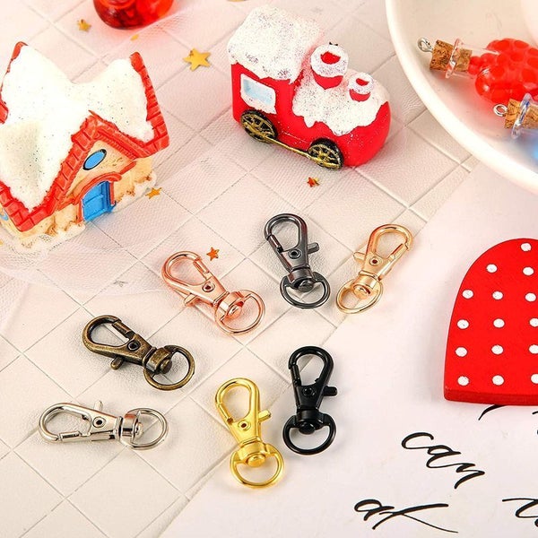Swivel Clasps Lanyard Snap Keychain Hooks Clips Carousel 8