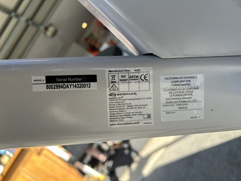 Tread Climber Bowflex T20 V263613784716291114