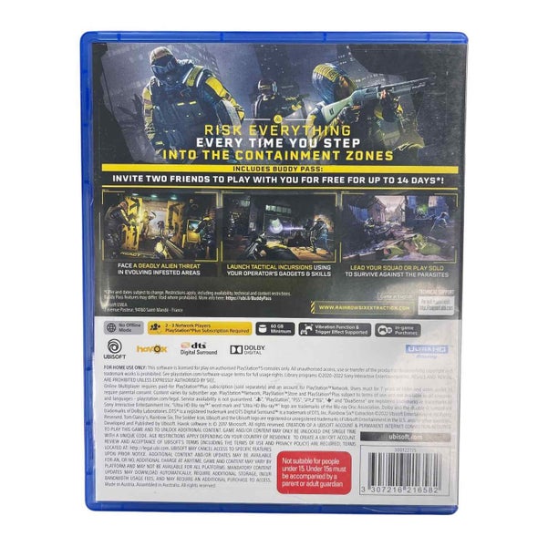 PS5 RAINBOW SIX EXTRACTION GAME Carousel 3