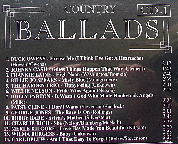 Country Ballads - CD Carousel 2