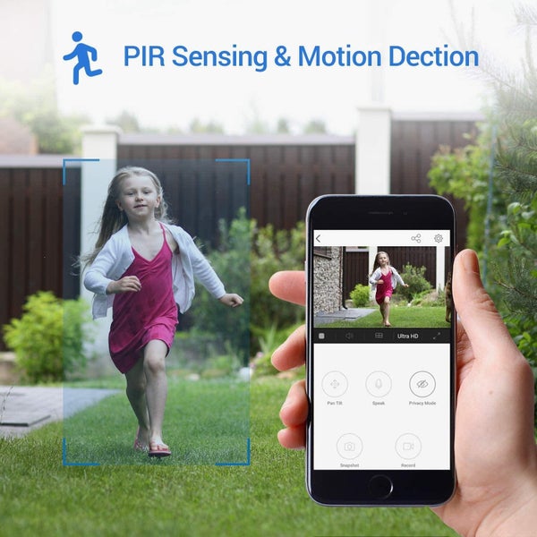 EZVIZ LC1C Smart Home Security Wireless Outdoor Camera with Floodlights Carousel 10