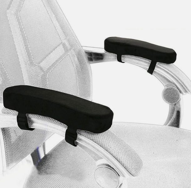2PCS Armrest Pads Chair Arm Covers Cushions Memory Foam Elbow Mats Carousel 1