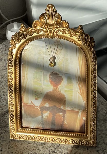 18ct Yellow Sapphire & Diamond Pendant Carousel 2