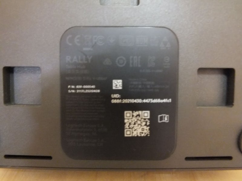 LOGITECH RALLY TABLE HUB - VIDEO CONFERENCING HUB - MISSING POWER ADAPTER Carousel 4