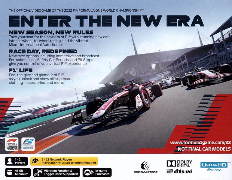 F1 22 PS5 Carousel 2