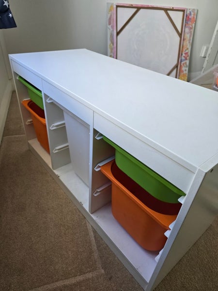 Ikea kids storage drawer set with padded top Carousel 3