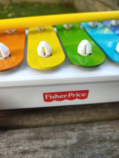 Fisher Price pull along musical xylophone toy on wheels Carousel 2