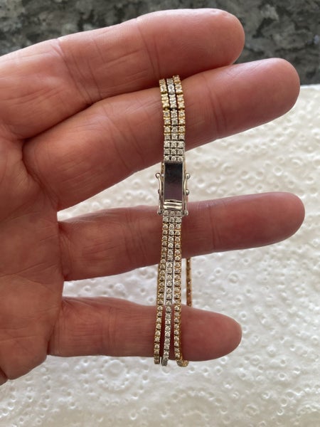 18ct Gold Diamond Tennis Bracelet – Gift-Worthy Luxury | Valued at $14500 Carousel 2