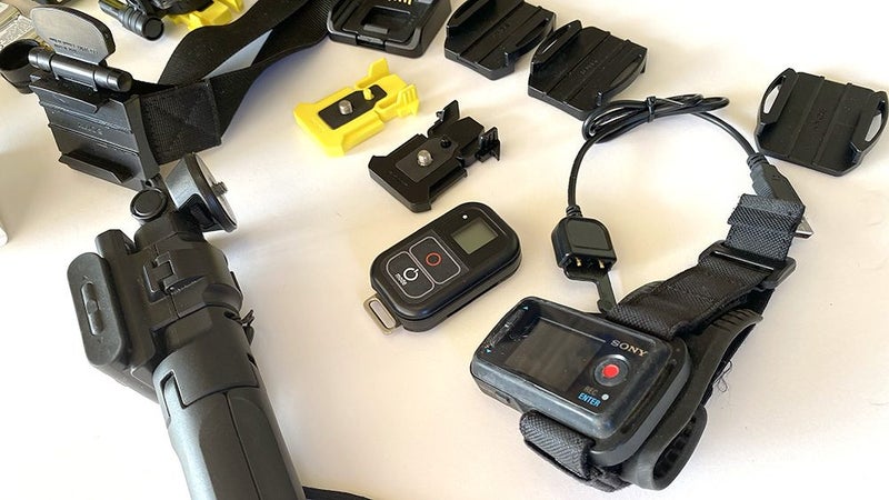 Sony action camera x2 & extras Carousel 3