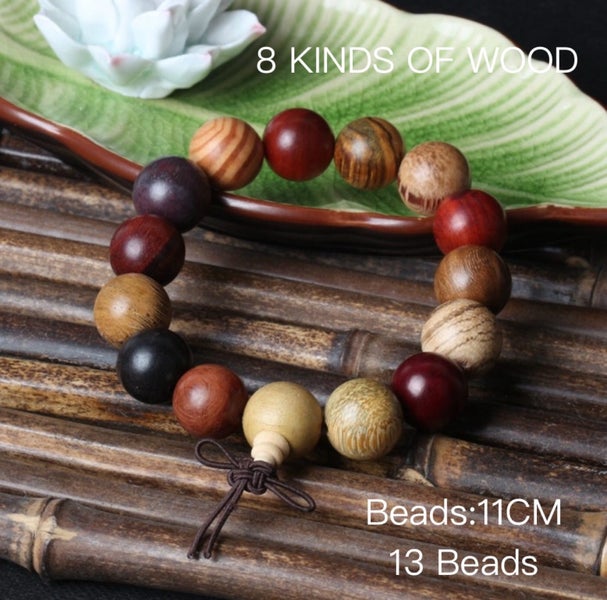 Buddha wooden beads bracelet Carousel 2