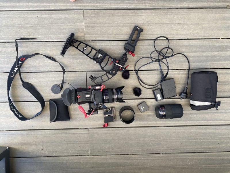 Panasonic GH 4 with Zacuto Marauder ,Z Finder ,Rode wireless and extra lens Carousel 1