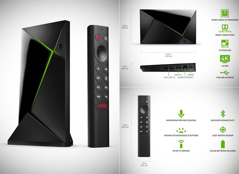 Nvidia Shield TV Pro 4K HDR Android TV 16GB (2019) + AfterPay Carousel 1