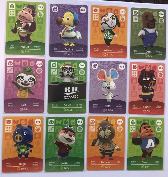 ANIMAL CROSSING AMIIBO CARD BULK LOT Carousel 1