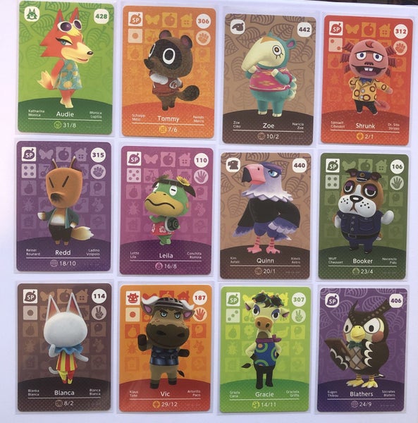 ANIMAL CROSSING AMIIBO CARD BULK LOT Carousel 2