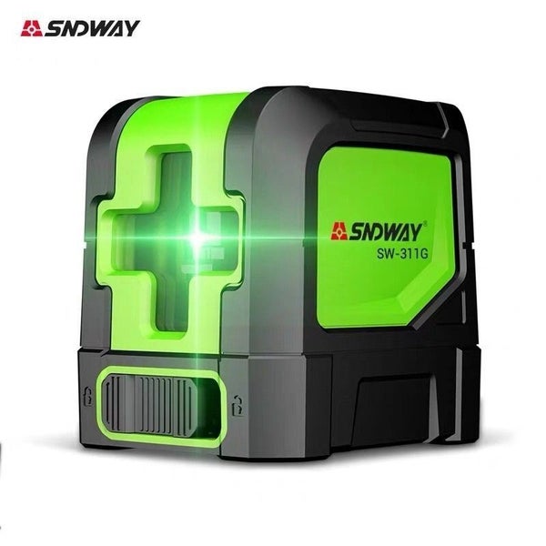 Line Laser Level Self Leveling Green 15M with Horizontal and Vertical Line Carousel 1