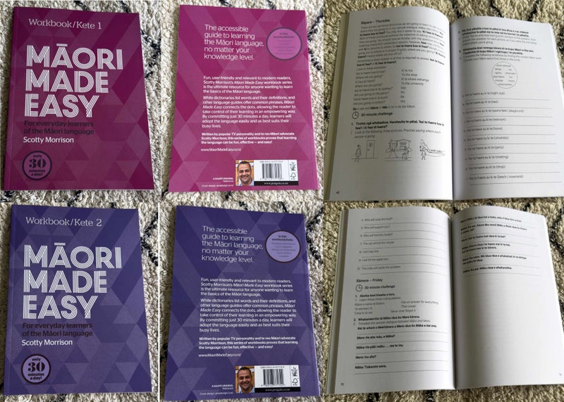 Scotty Morrison Maori Made Easy Kete 1–8 Full Workbook Set – RRP $199+ Carousel 2